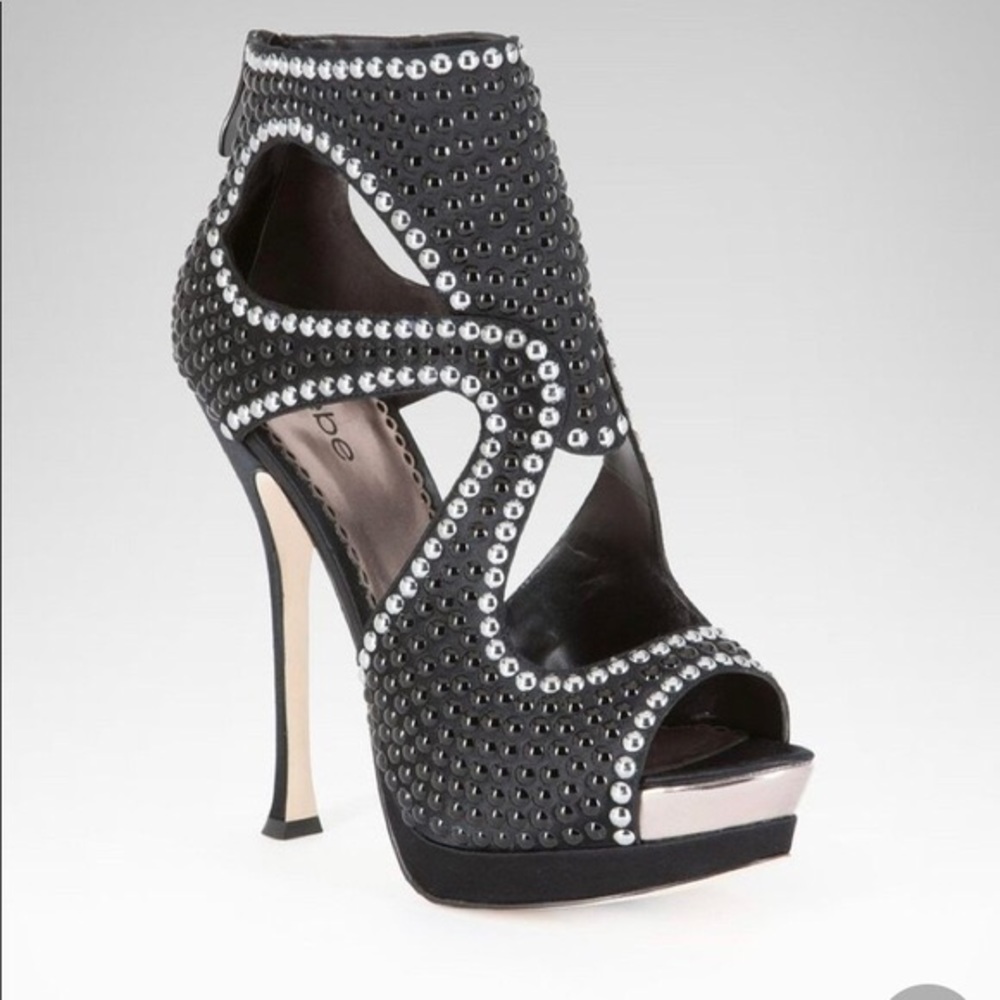Open toe heels